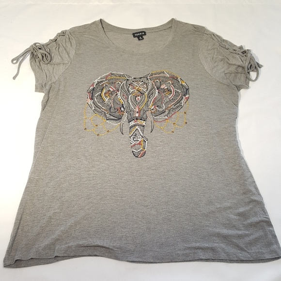 torrid Tops - Torrid Elephant shirt